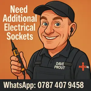 Additional Electrical Sockets Fitted in Sherford Plymouth PL9 1 Additional Electrical Sockets Fitted in Sherford, Plymouth, PL9